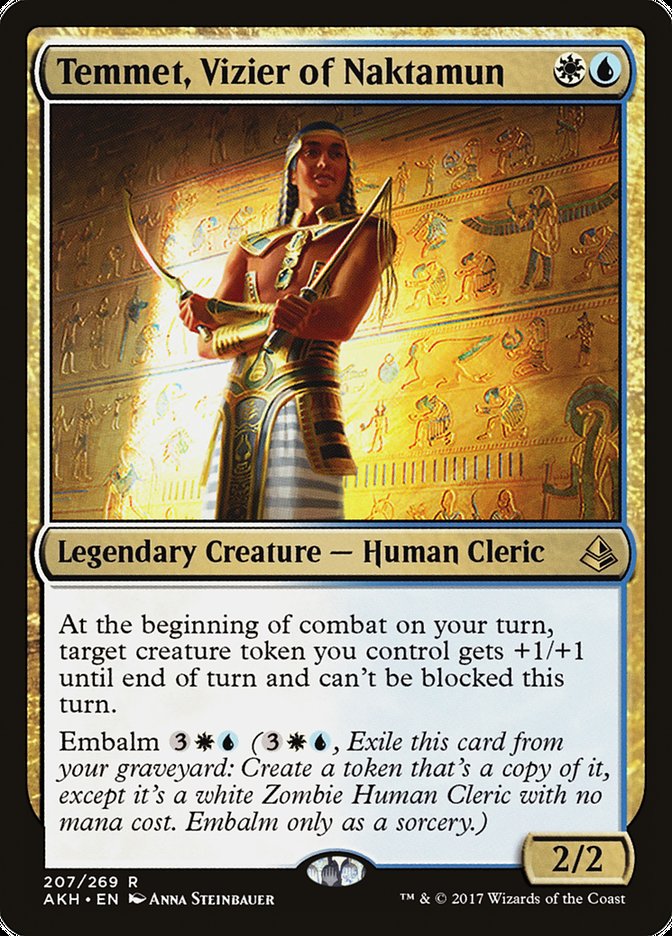 Temmet, Vizier of Naktamun [Amonkhet] 