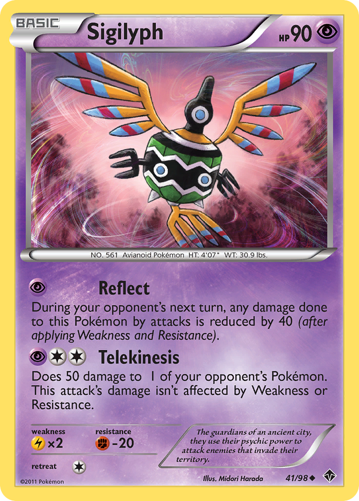 Sigilyph (41/98) [Black &amp; White: Emerging Powers] 