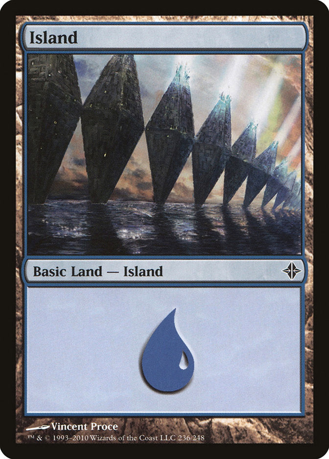 Island (236) [Rise of the Eldrazi] 