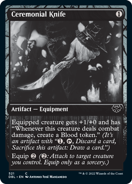 Ceremonial Knife [Innistrad: Double Feature] 