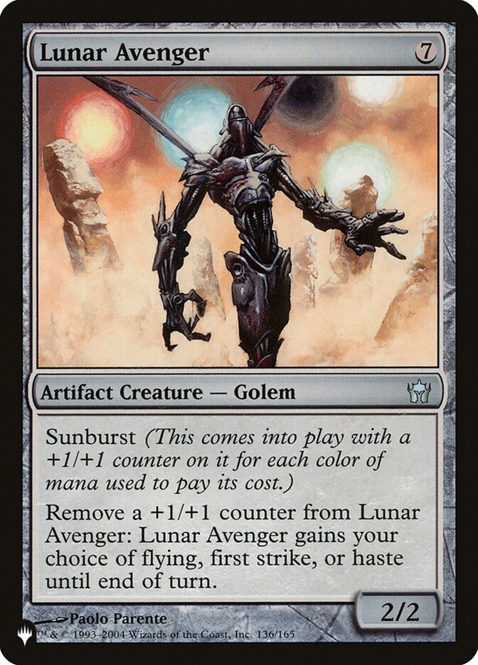 Lunar Avenger [The List] 