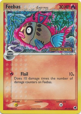 Feebas (49/101) (Delta Species) (Stamped) [EX: Dragon Frontiers] 