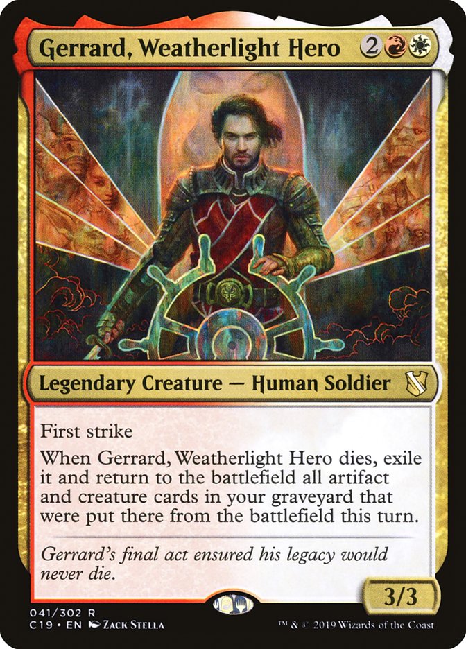 Gerrard, Weatherlight Hero [Commander 2019] 