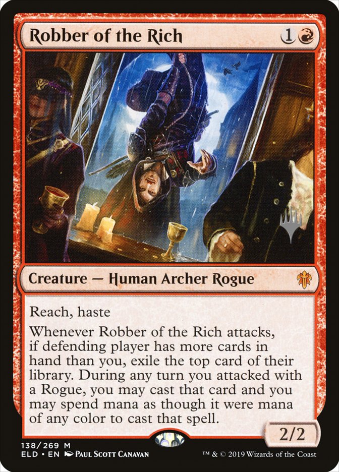 Robber of the Rich (Promo Pack) [Throne of Eldraine Promos] 