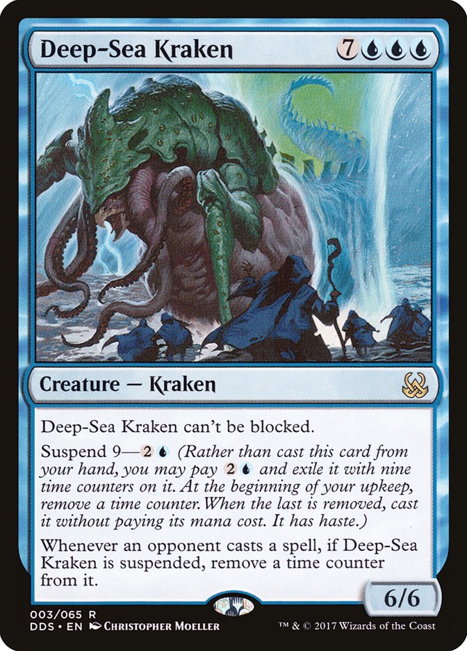 Deep-Sea Kraken [Duel Decks: Mind vs. Might] 