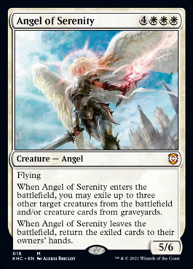 Angel of Serenity [Kaldheim Commander] 