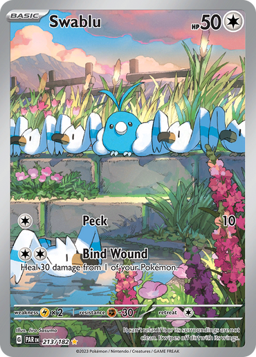 Swablu (213/182) [Scarlet &amp; Violet: Paradox Rift] 