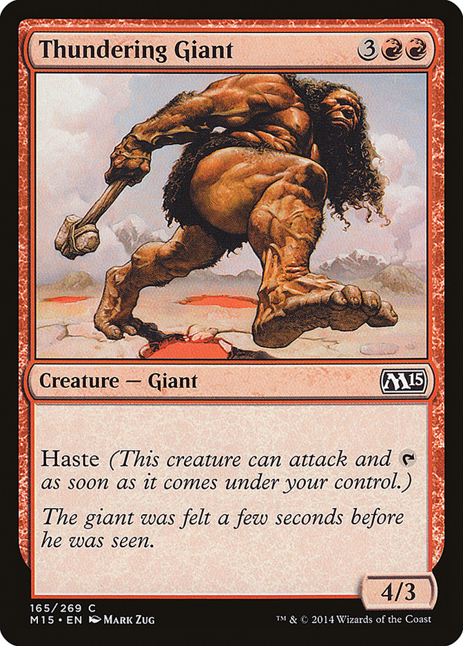 Thundering Giant [Magic 2015] 