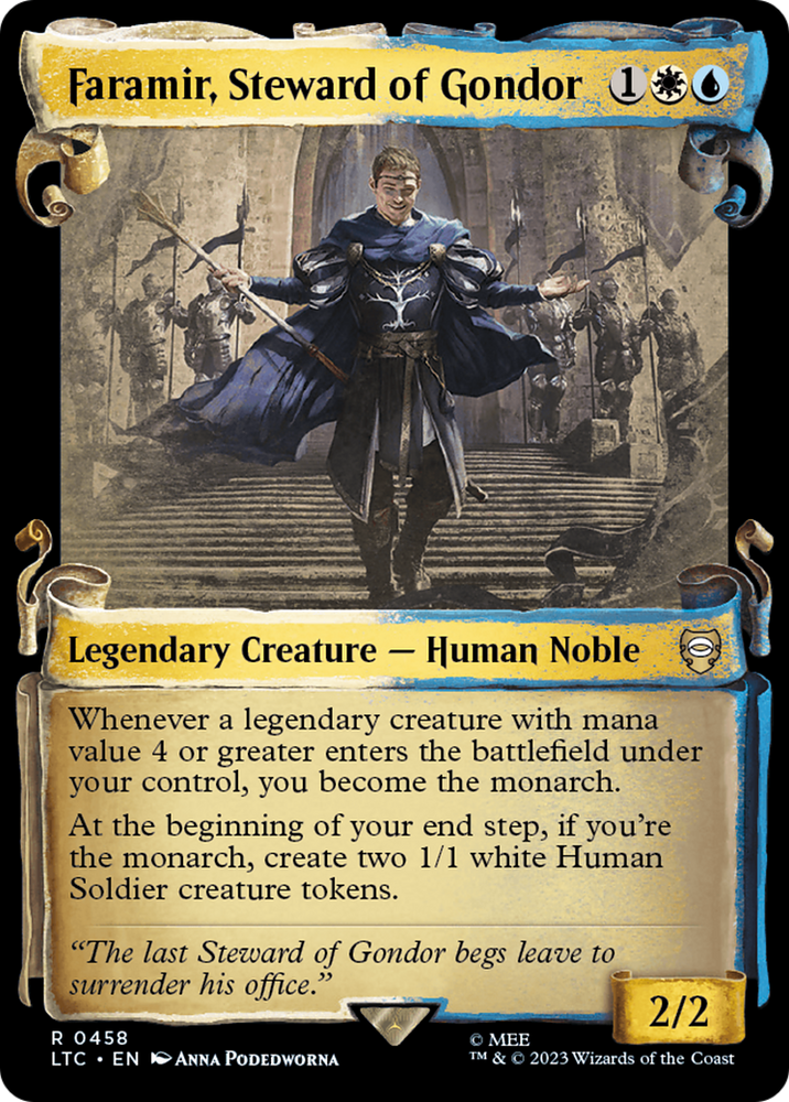 Faramir, Steward of Gondor [The Lord of the Rings: Tales of Middle-Earth Commander Showcase Scrolls] 