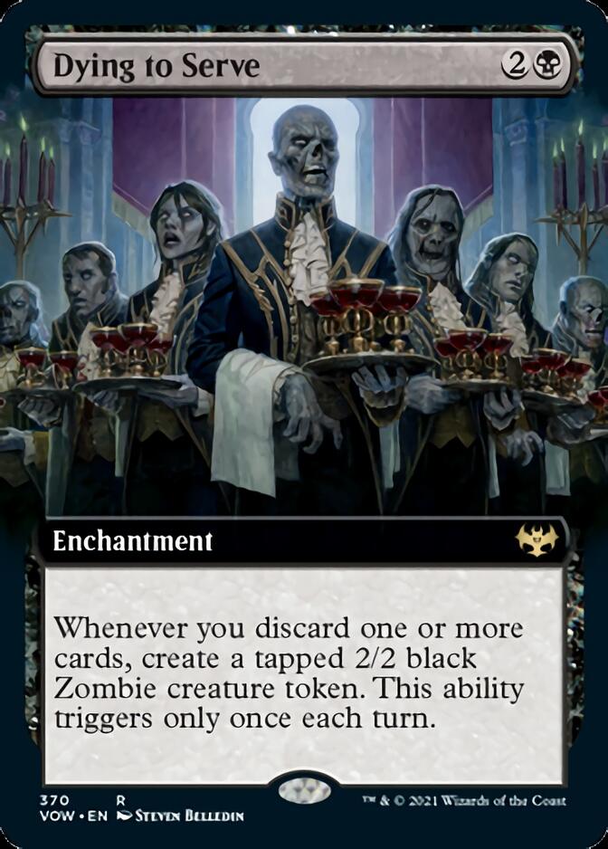 Dying to Serve (Extended Art) [Innistrad: Crimson Vow] 