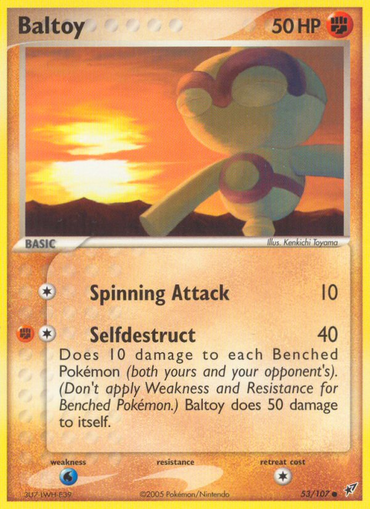 Baltoy (53/107) [EX: Deoxys]