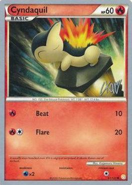 Cyndaquil (61/123) (Reshiphlosion - Christopher Kan) [World Championships 2011]