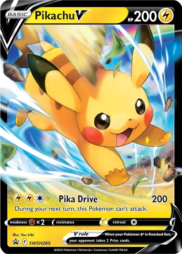 Pikachu V (SWSH285) [Sword & Shield: Black Star Promos] 