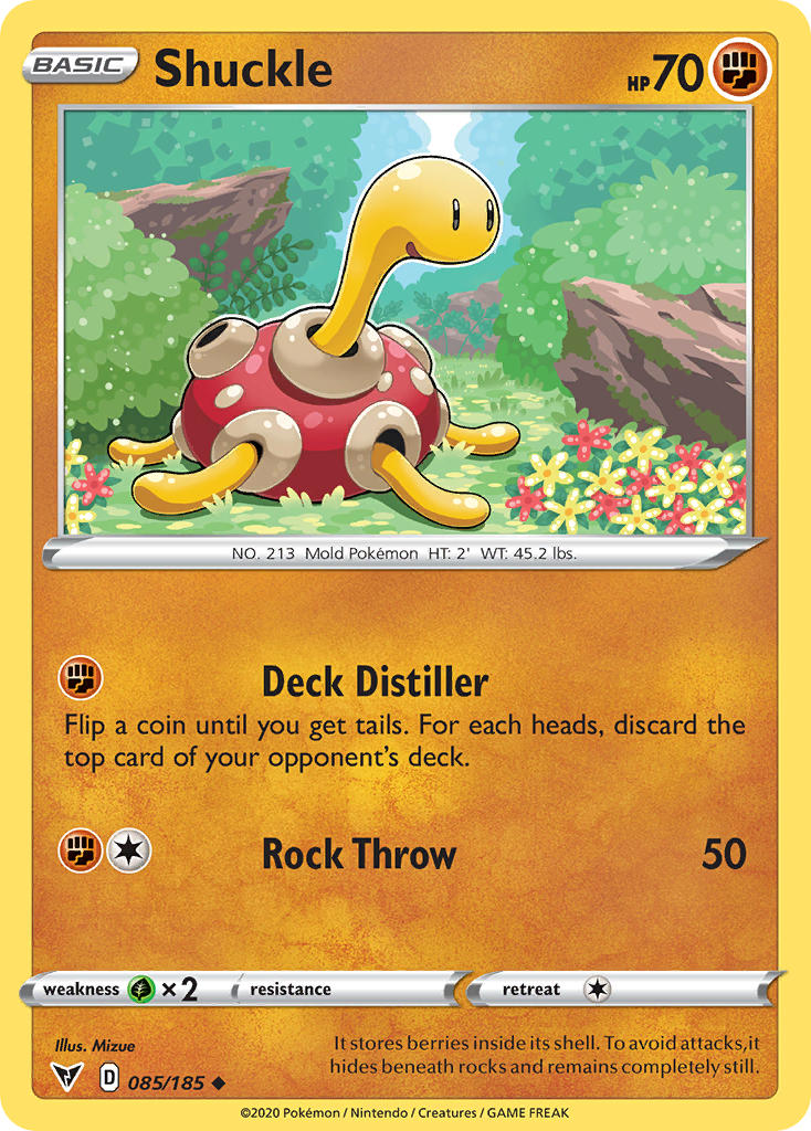 Shuckle (085/185) [Sword & Shield: Vivid Voltage] 