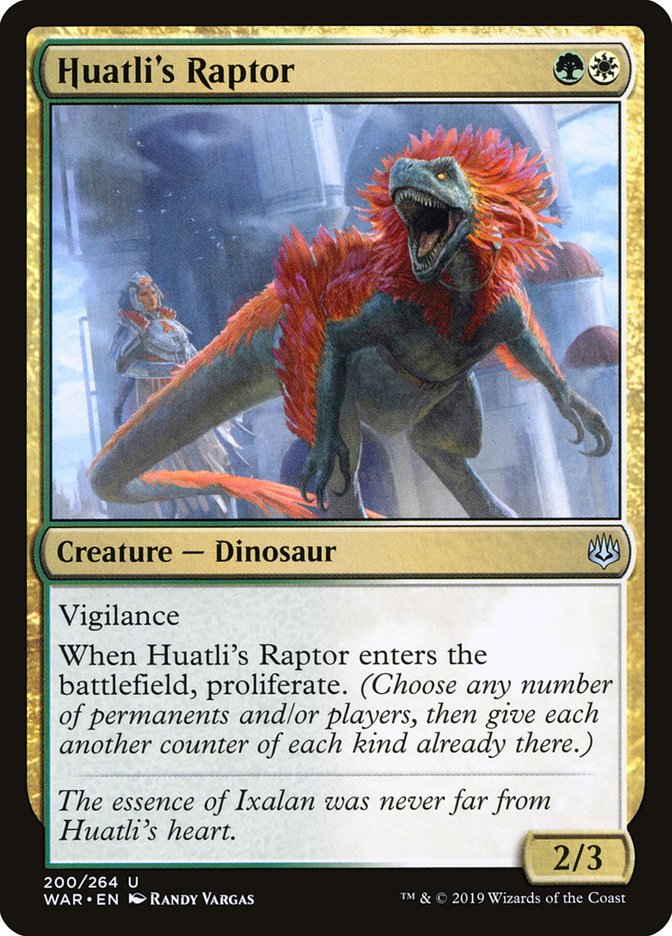 Huatli's Raptor [War of the Spark] 