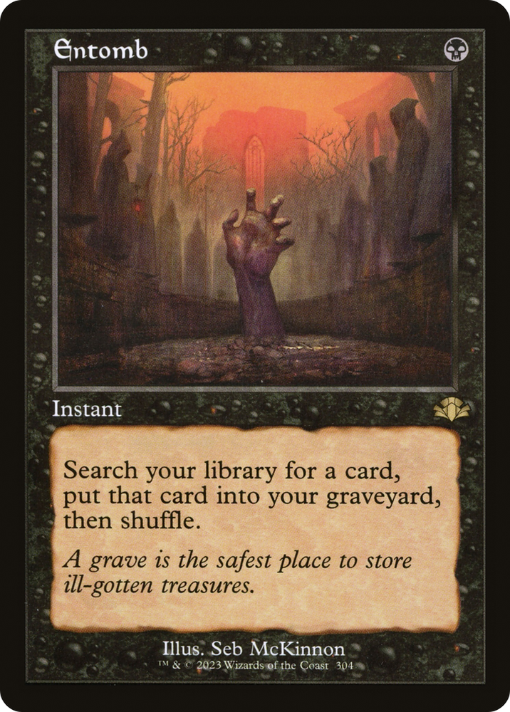 Entomb (Retro) [Dominaria Remastered] 