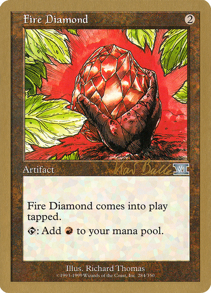 Fire Diamond (Kai Budde) [World Championship Decks 1999] 