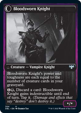 Bloodsworn Squire // Bloodsworn Knight [Innistrad: Double Feature] 