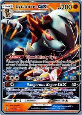 Lycanroc GX (74/145) (Buzzroc - Naohito Inoue) [World Championships 2018]