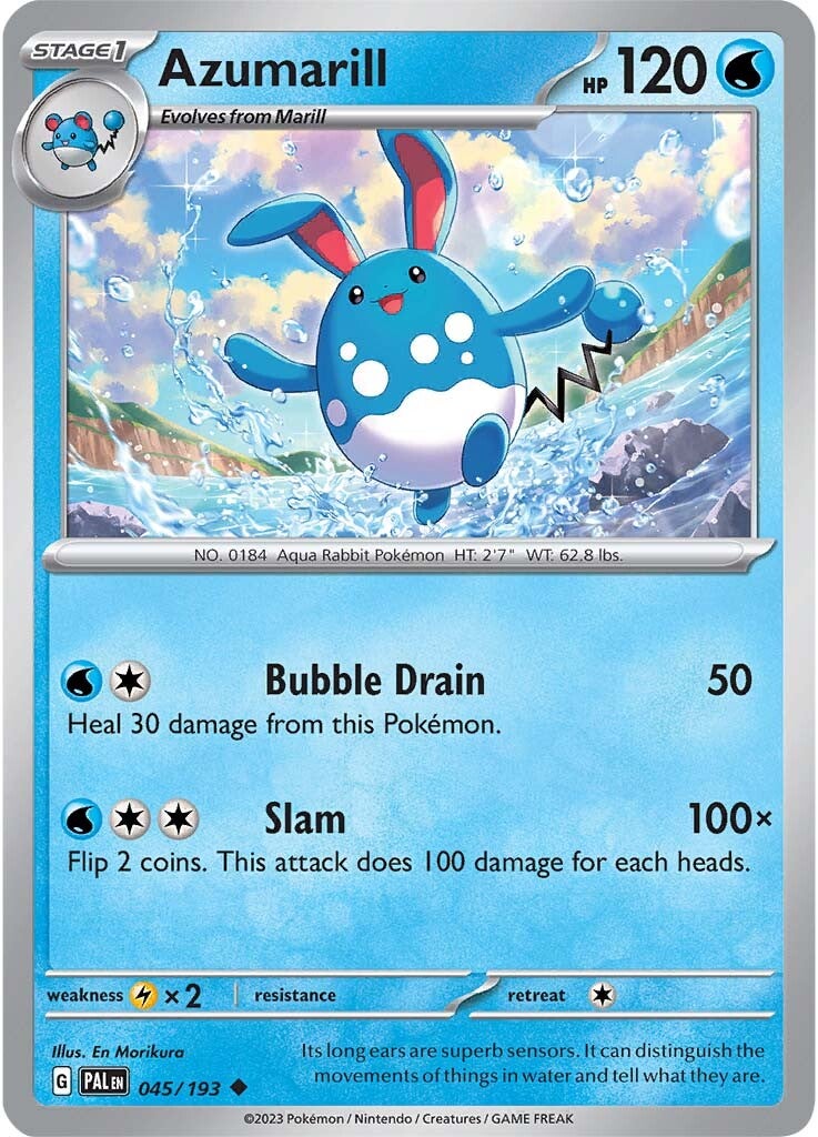 Azumarill (045/193) [Scarlet & Violet: Paldea Evolved] 