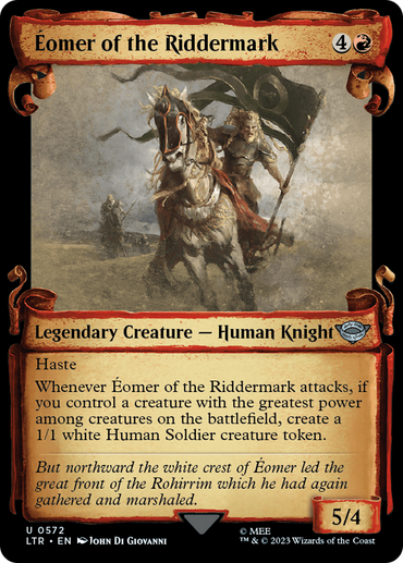 Eomer of the Riddermark [The Lord of the Rings: Tales of Middle-Earth Showcase Scrolls] 