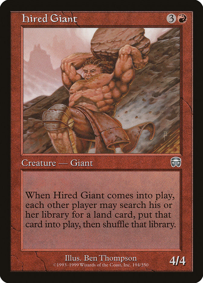 Hired Giant [Mercadian Masks] 