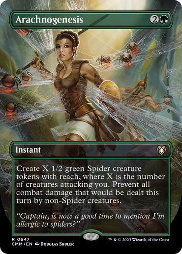 Arachnogenesis (Borderless Alternate Art) [Order Masters] 