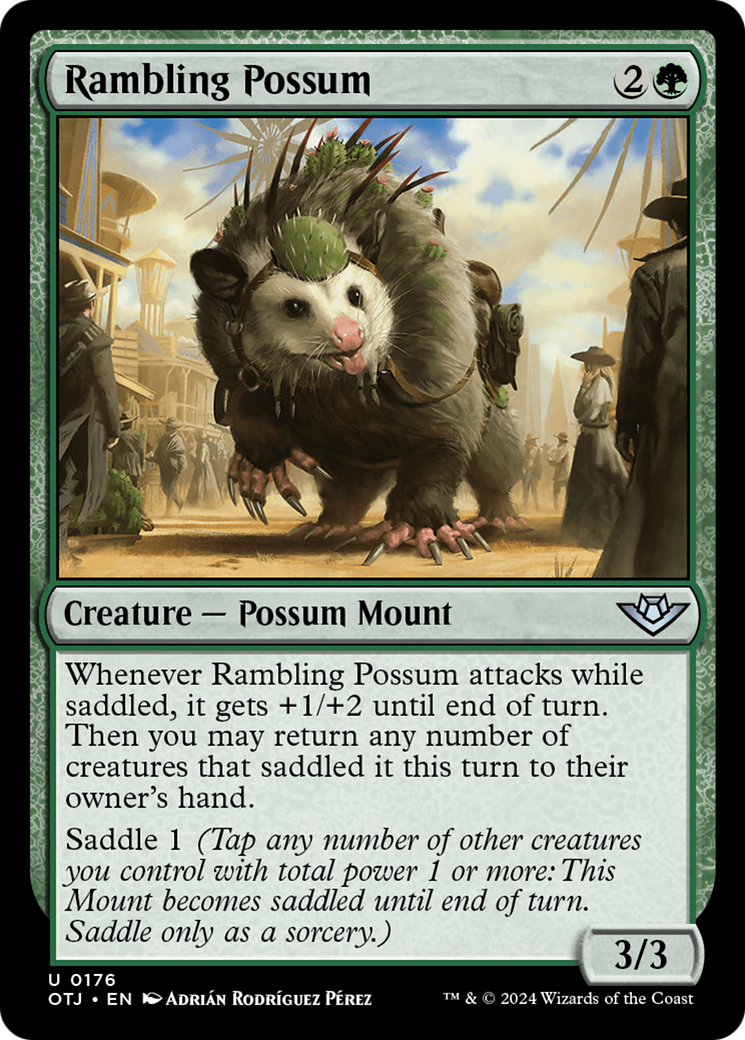 Rambling Possum [Outlaws of Thunder Junction] 