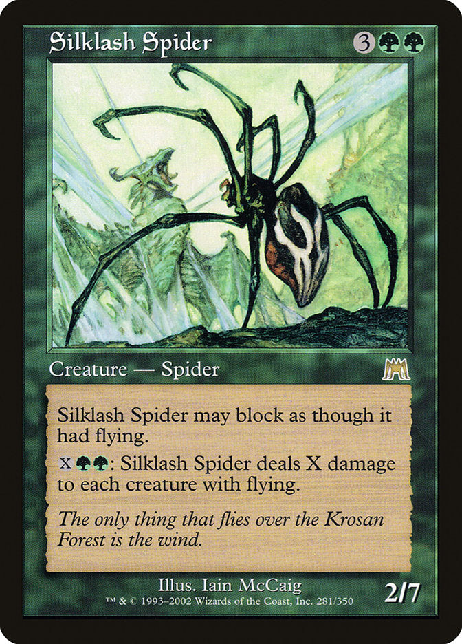 Silklash Spider [Onslaught] 