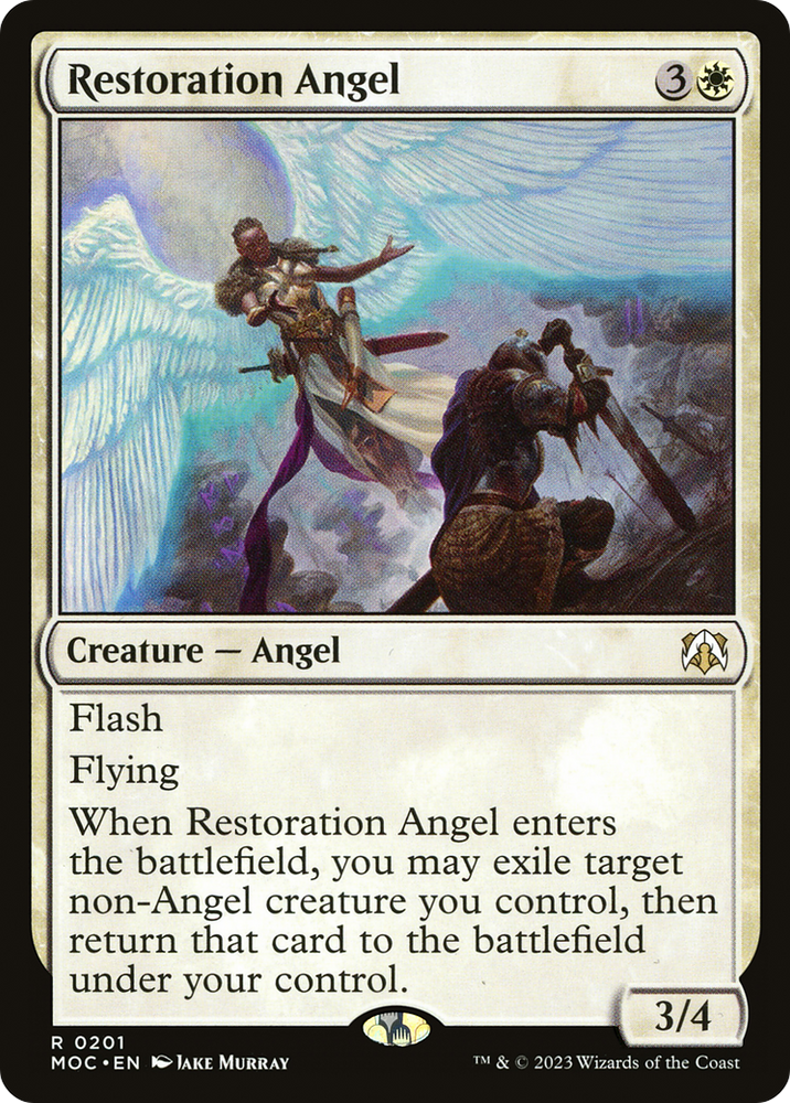 Restoration Angel [March of the Machine Commander] 