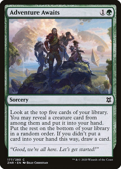 Adventure Awaits [Zendikar Rising] 