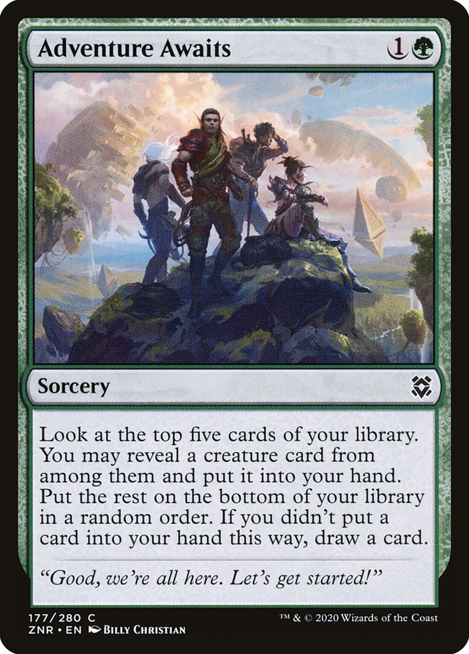 Adventure Awaits [Zendikar Rising] 