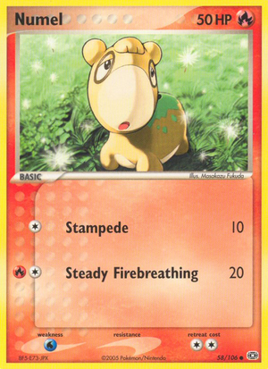 Numel (58/106) [EX: Emerald] 