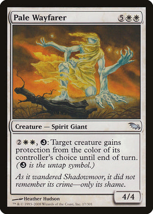 Pale Wayfarer [Shadowmoor] 