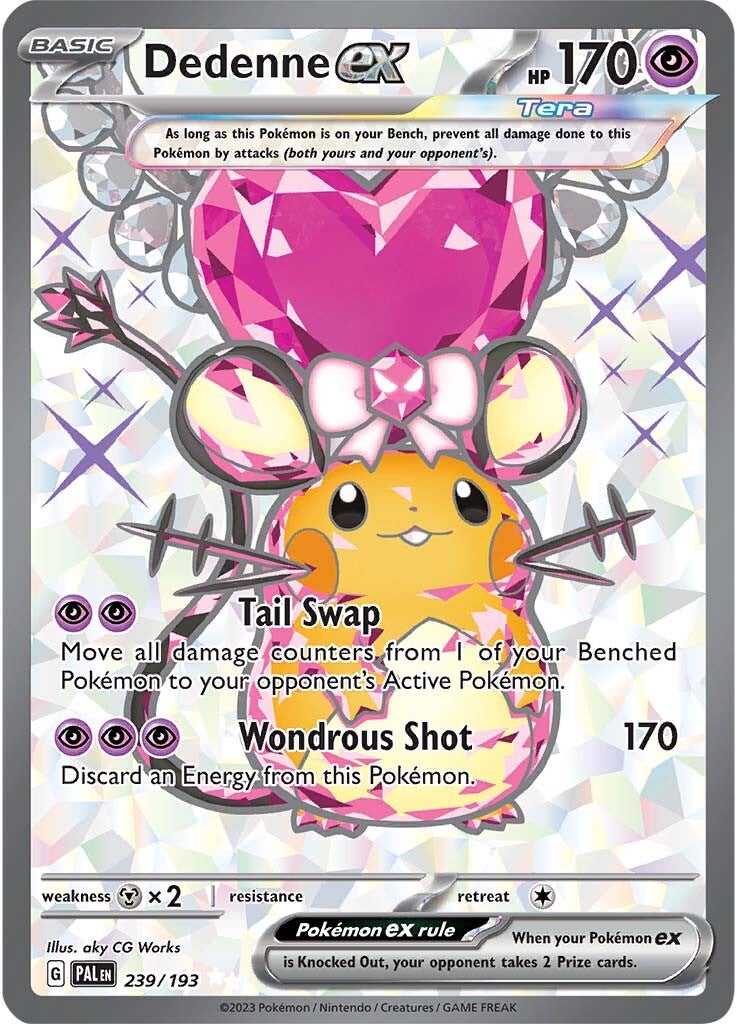 Dedenne ex (239/193) [Scarlet & Violet: Paldea Evolved] 