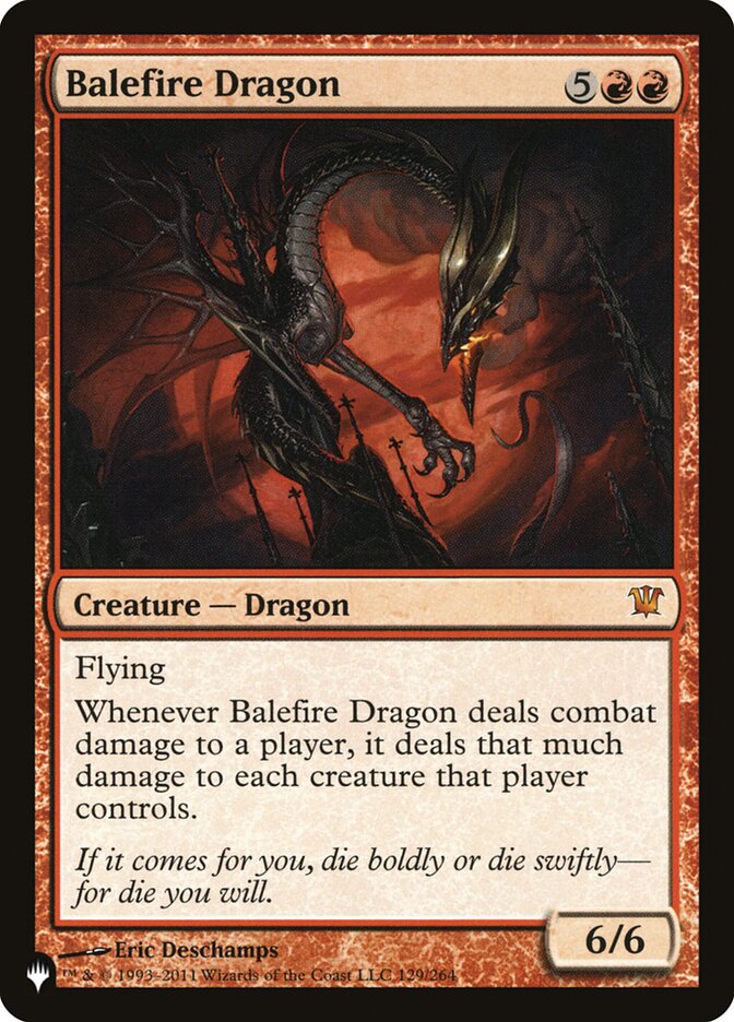 Balefire Dragon [The List] 