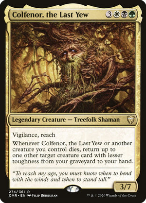 Colfenor, the Last Yew [Commander Legends] 