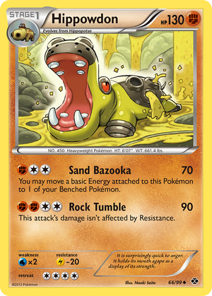 Hippowdon (66/99) [Black &amp; White: Next Destinies] 