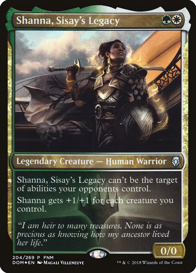 Shanna, Sisay's Legacy (FNM) [Dominaria Promos]