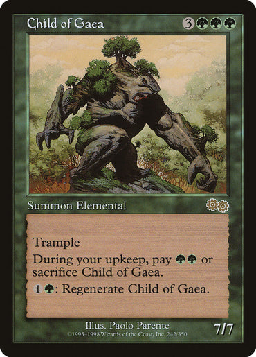 Child of Gaea [Urza's Saga] 