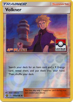 Volkner (135a/156) (League Challenge 4th Place) [Sun &amp; Moon: Ultra Prism] 