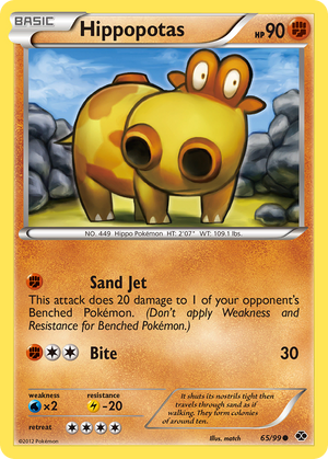 Hippopotas (65/99) [Black &amp; White: Next Destinies] 