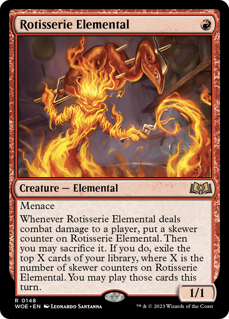 Rotisserie Elemental [Wilds of Eldraine] 