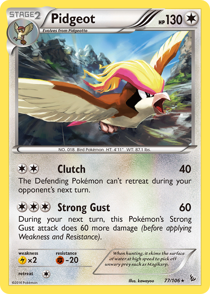 Pidgeot (77/106) [XY: Flashfire] 