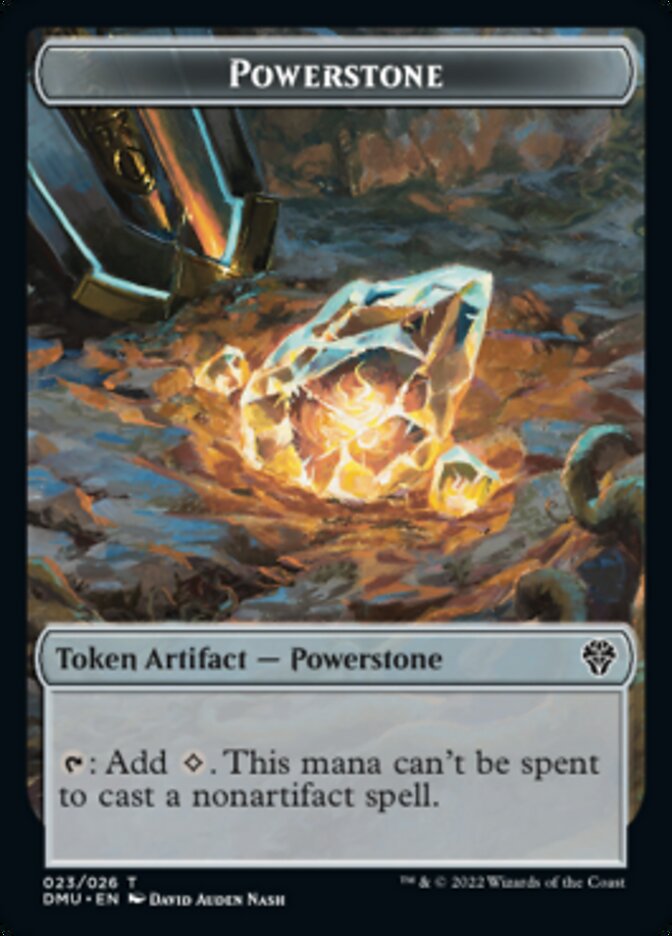 Powerstone Token [Dominaria United Tokens] 