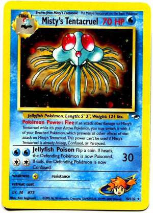 Misty's Tentacruel (10/132) [Gym Heroes Unlimited] 
