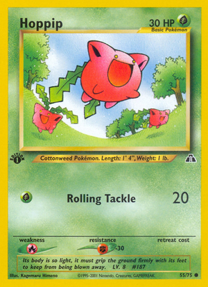 Hoppip (55/75) [Neo Discovery 1st Edition] 