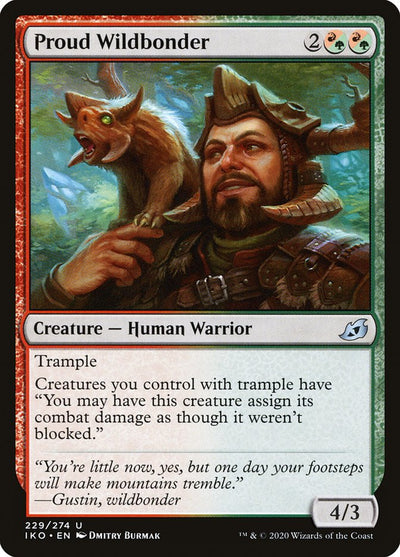 Proud Wildbonder [Ikoria: Lair of Behemoths] 
