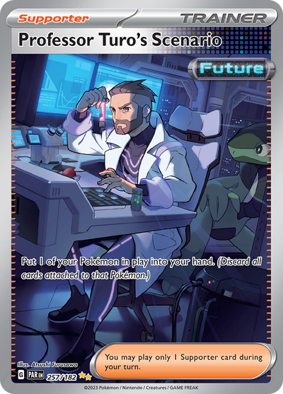Professor Turo's Scenario (257/182) [Scarlet &amp; Violet: Paradox Rift] 
