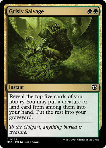 Grisly Salvage [Modern Horizons 3 Commander] 